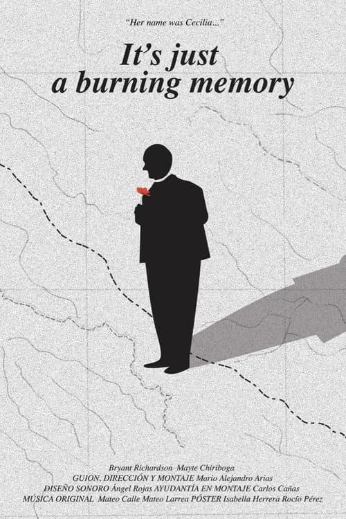 It's just a burning memory poster