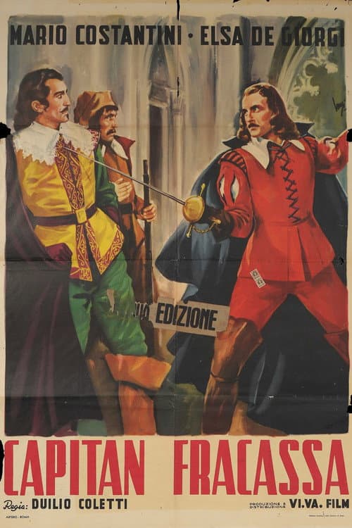 Capitan Fracassa poster
