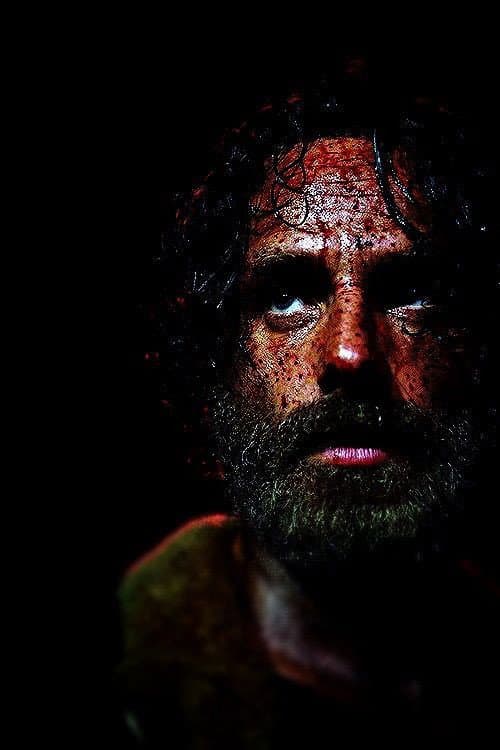 Rick Grimes demolishes the pure Existence of Fiction poster