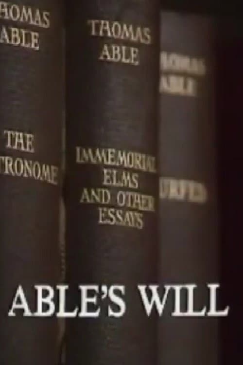 Able's Will poster