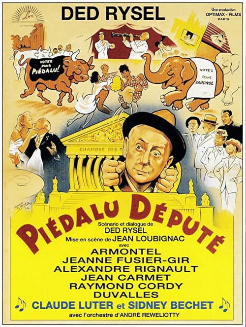 Piédalu député poster